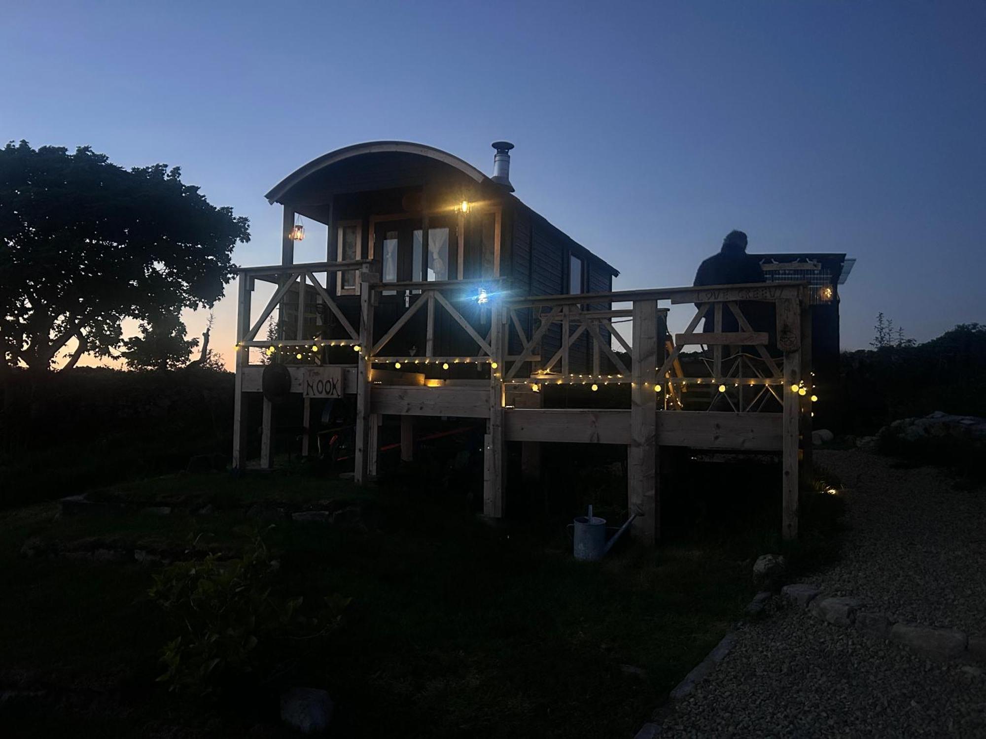 The Creevy Cabin Ballure Dış mekan fotoğraf